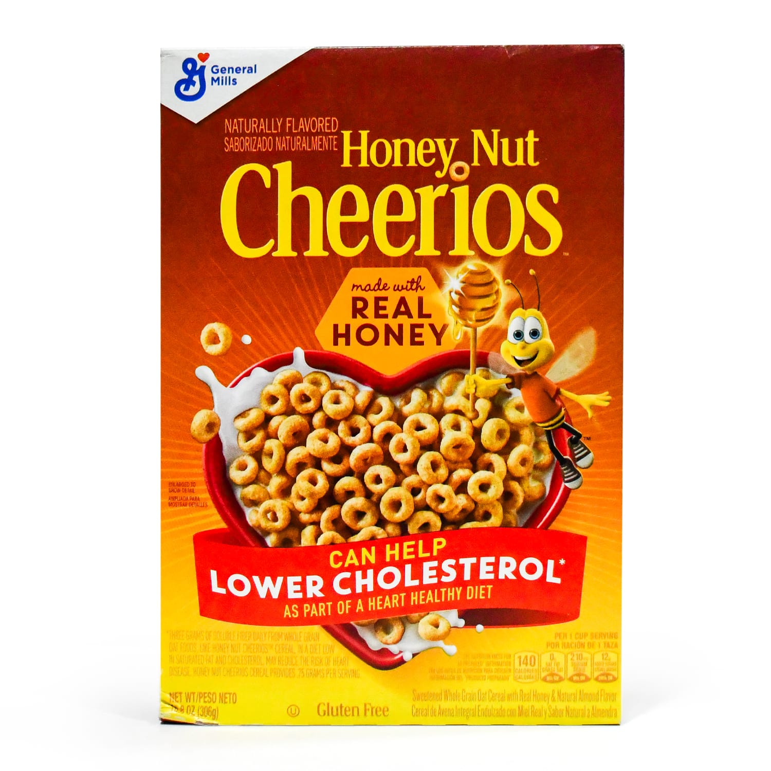 General Mills Honey Nut Cheerios Gluten Free 306 g