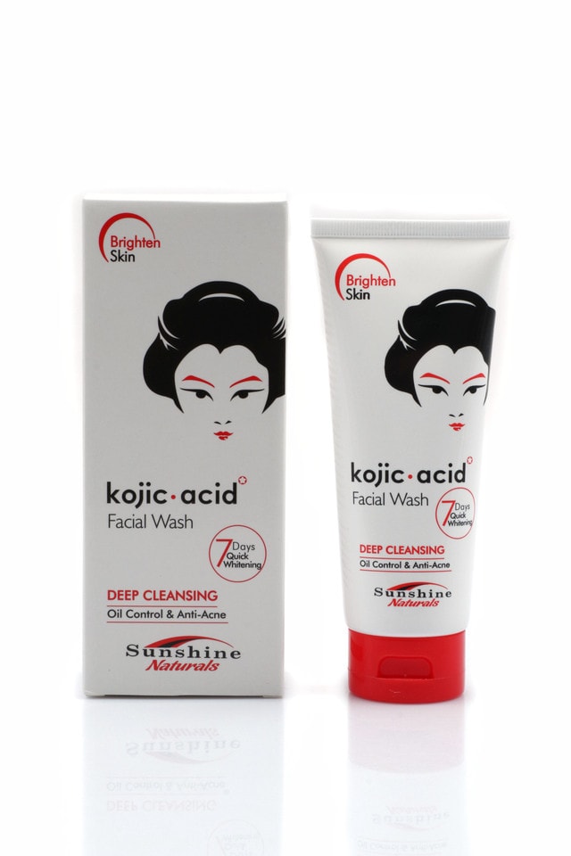 kojic . acid facial wash deep cleasing oil control & anti-acne 100g