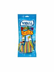 Vidal Rainbow Belts Strawberry Flavour 100g