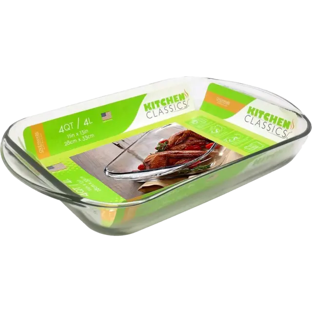 Glass Baking Dish 4L