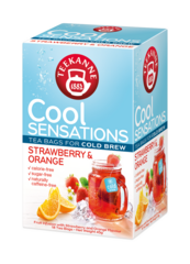 Teekanne Cool Sensations Strawberry & Orange Cold Brew 18Tea Bags